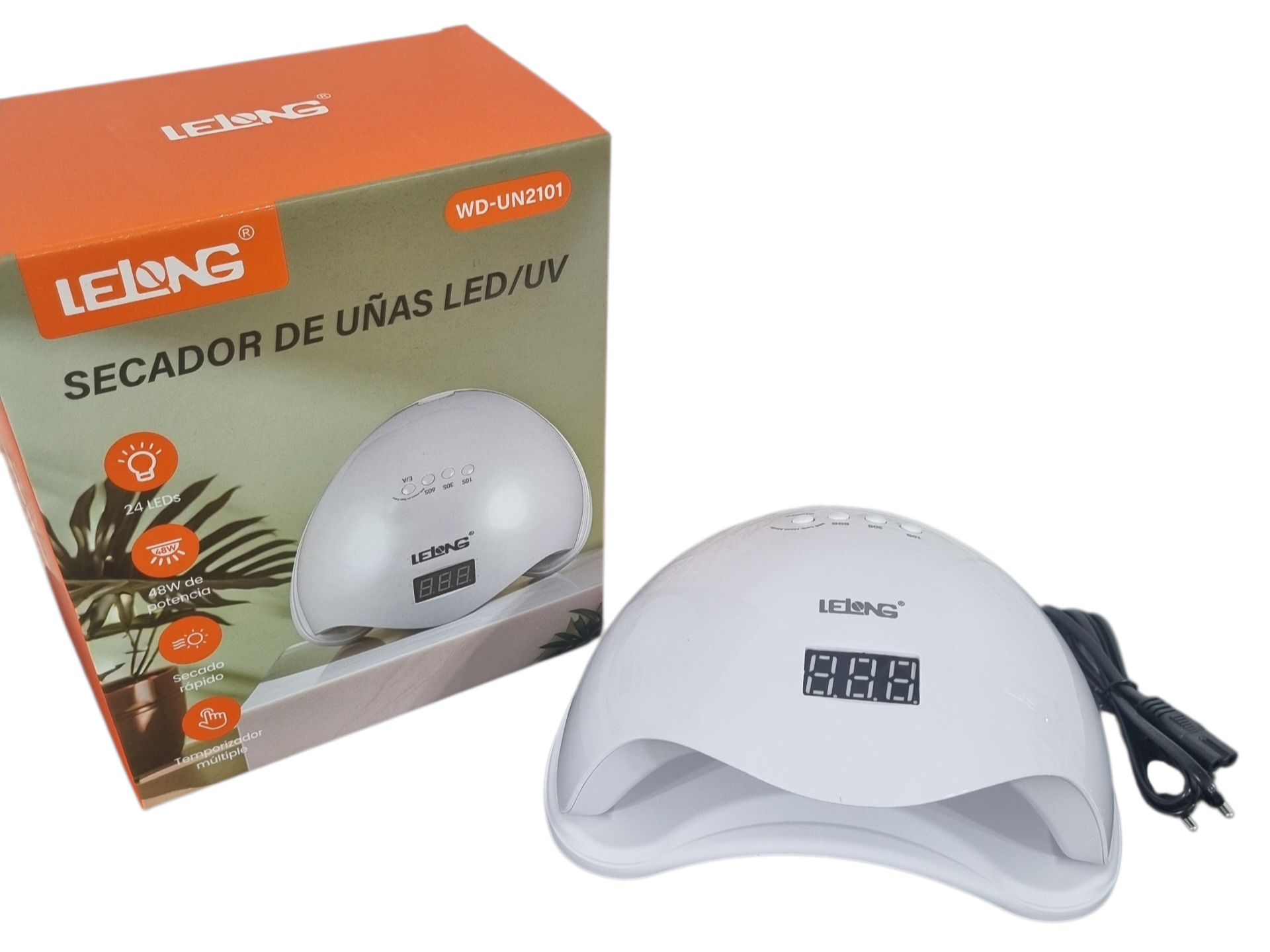 Cabina Secador de uñas LED/UV 48w