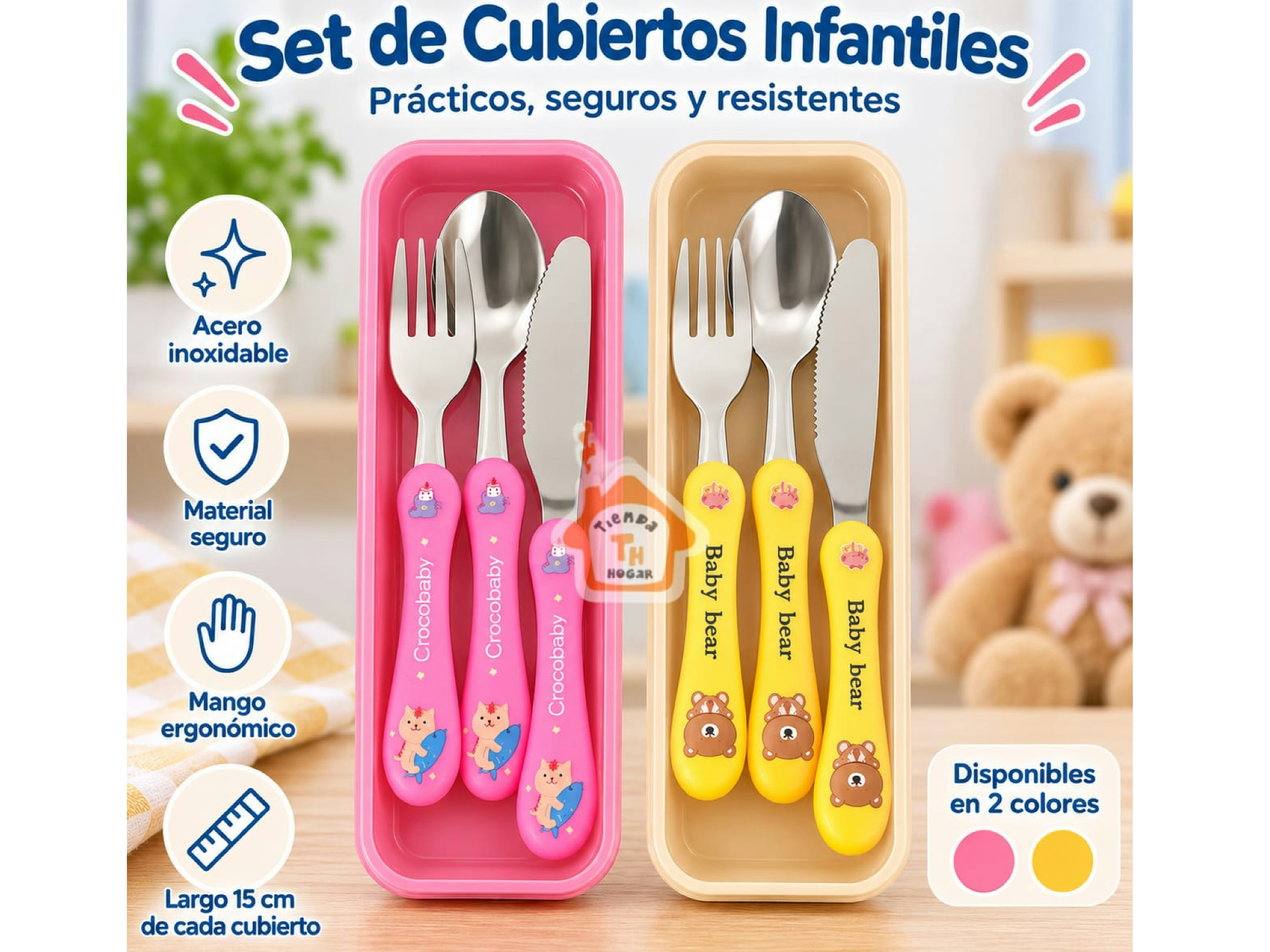 Set de cubiertos infantiles