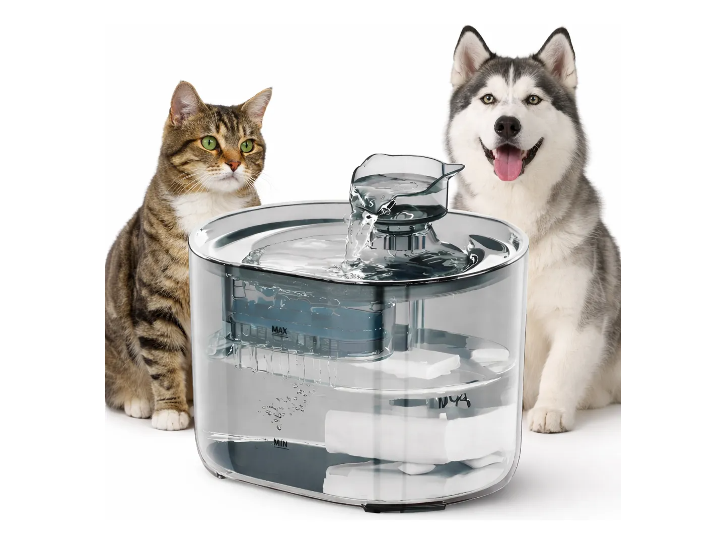 Dispensador Agua Automático Para Perros Gatos