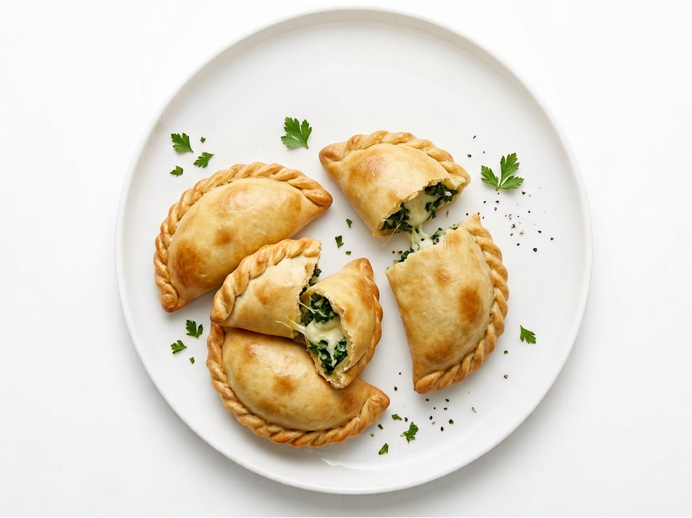 Empanadas de acelga y muzzarella