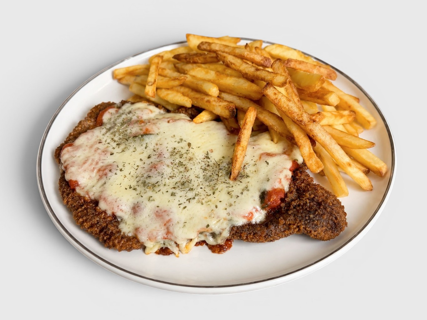 Milanesa/suprema a la napolitana