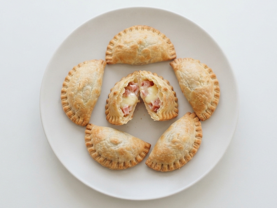 Empanadas de jamón y queso