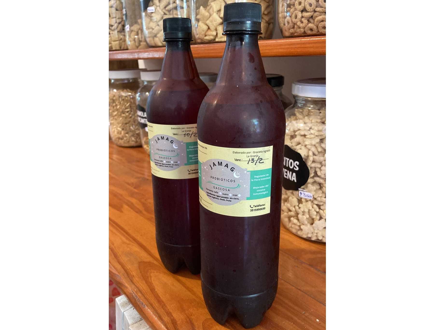 KEFIR DE HIBISCUS (flor de Jamaica) x 1lt