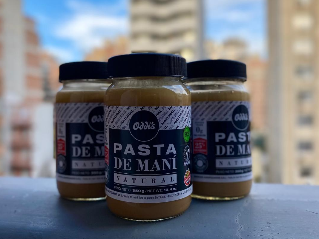 PASTA DE MANI ODDIS NATURAL