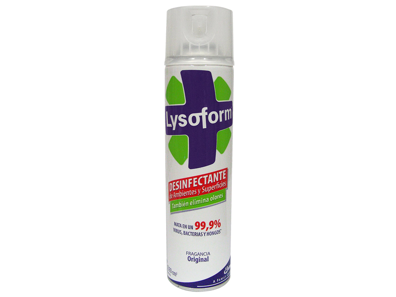 DESINFECTANTE EN AEROSOL LYSOFORM (360CC)