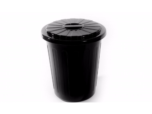 CESTO BASURA 8 LT REDONDO CON TAPA