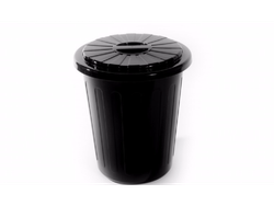 CESTO BASURA 8 LT REDONDO CON TAPA