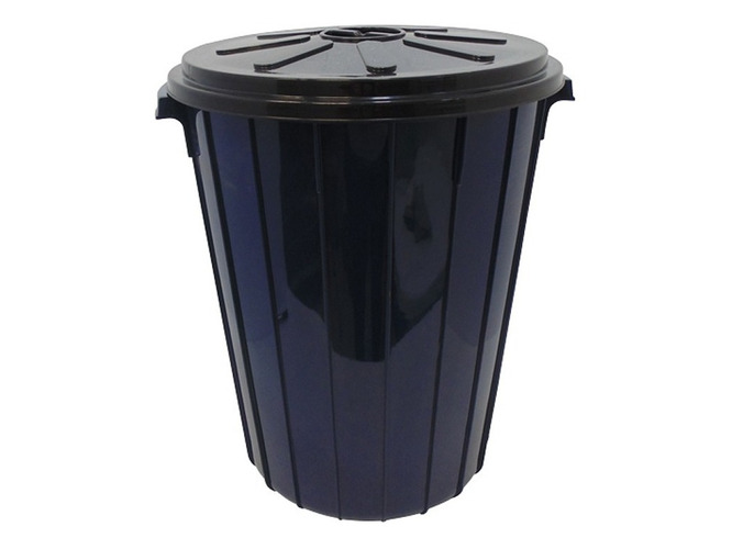 CESTO BASURA 12 LT REDONDO CON TAPA 12 LT