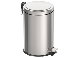 CESTO ACERO INOXIDABLE CON PEDAL 8 LT