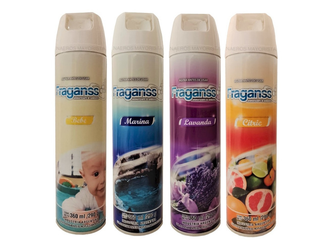 DESODORANTE AMBIENTE FRAGANSS AEROSOL
