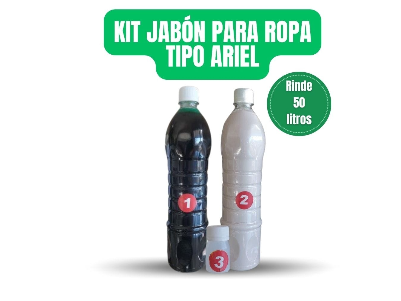 KIT JABON ARIEL IN-BAS - (25 litros)