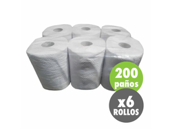 ROLLO COCINA GASTRONÓMICO (6 rollos x 200 paños)
