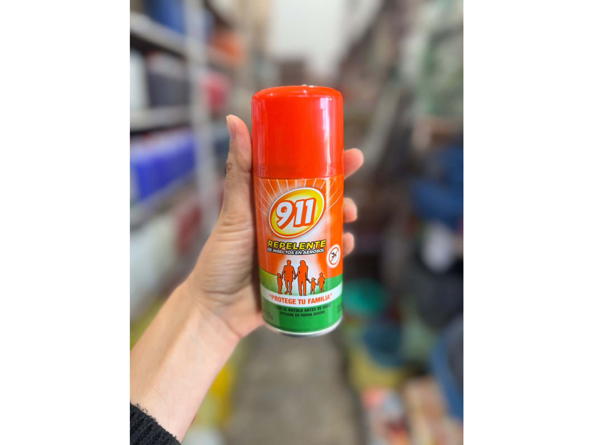 6 REPELENTE 911 AEROSOL