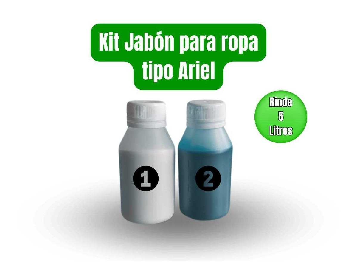 KIT JABON ARIEL IN-BAS (RINDE 5 LITROS) (Copia)