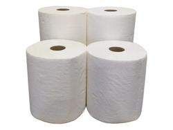 TOALLA ROLLO BLANCA MASTER (4 ROLLOS X 200 MT)