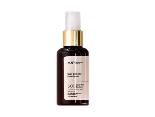 Protector solar Soleil Face Emulsion SPF 50 con color 60 g
