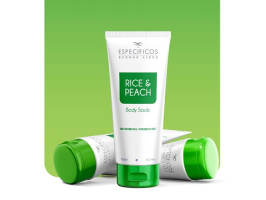 Body Scrub Rice & Pech 250ml