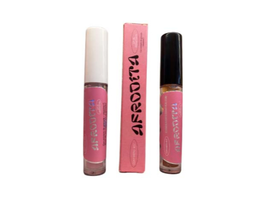 Afrodita Lip Oil Tono: Rosa Bebé + Shine