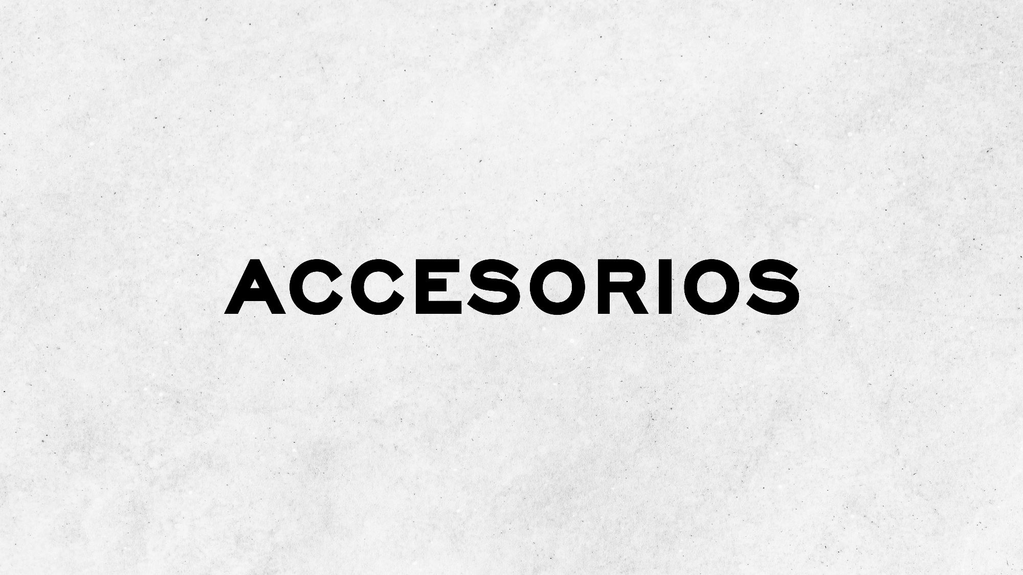 Accesorios