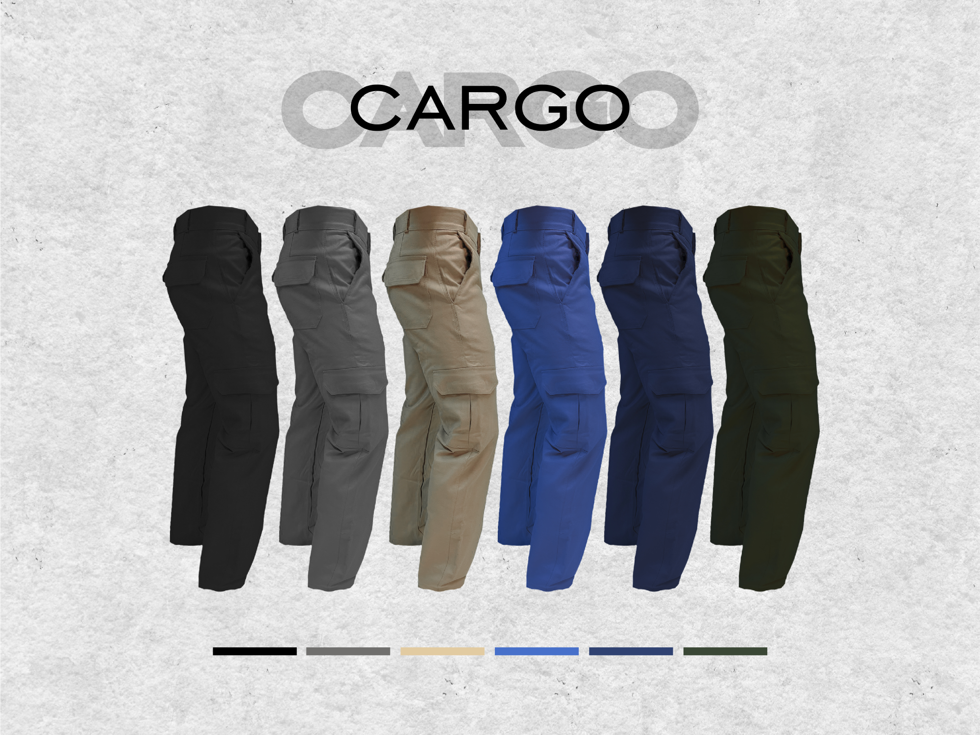 55 - Pantalon cargo