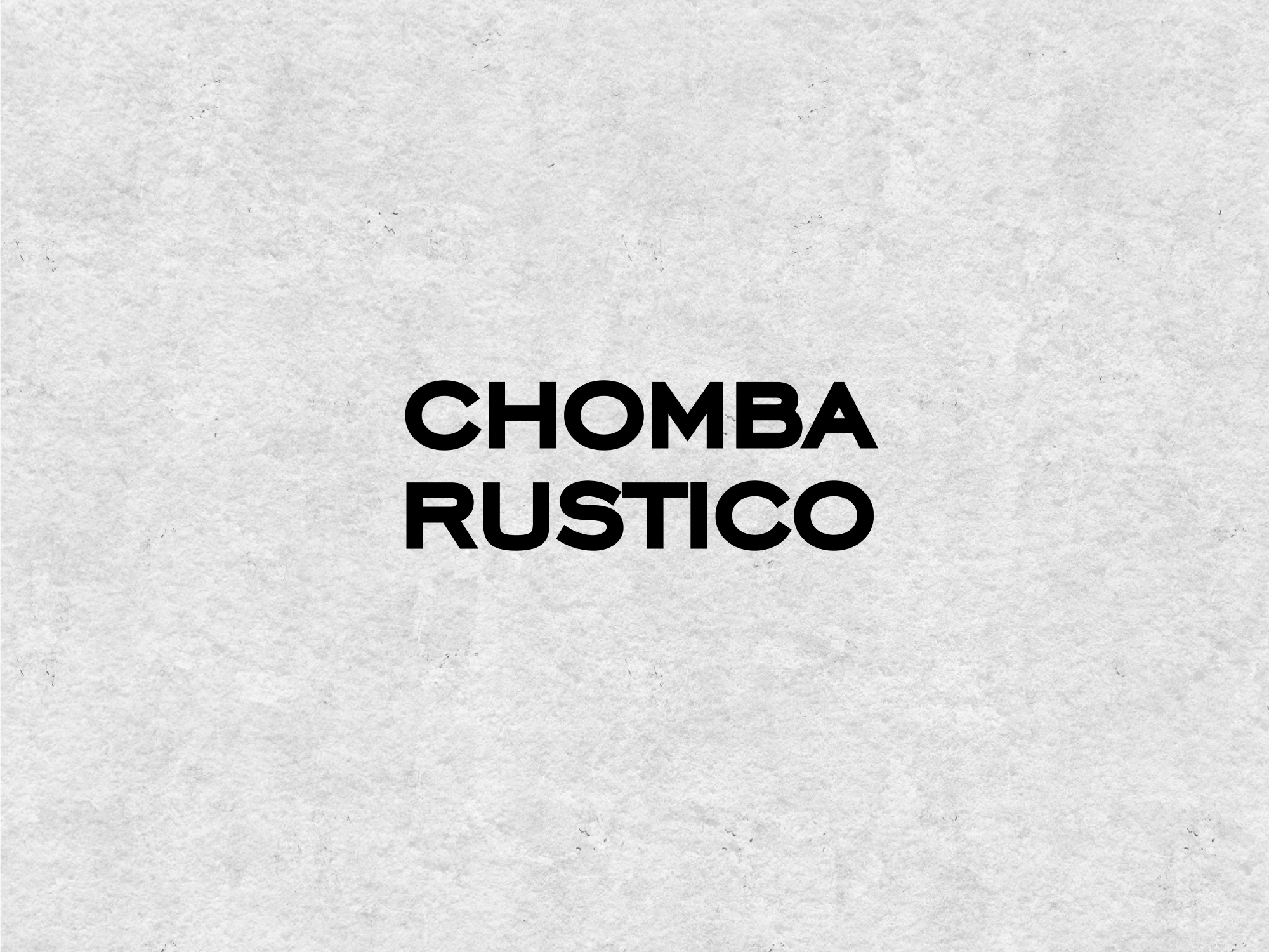 60 - Buzo chomba rustico