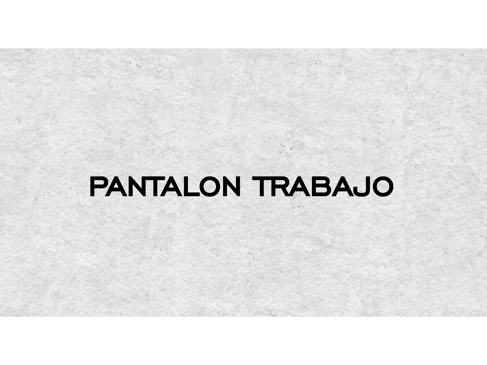 54 - Pantalon trabajo