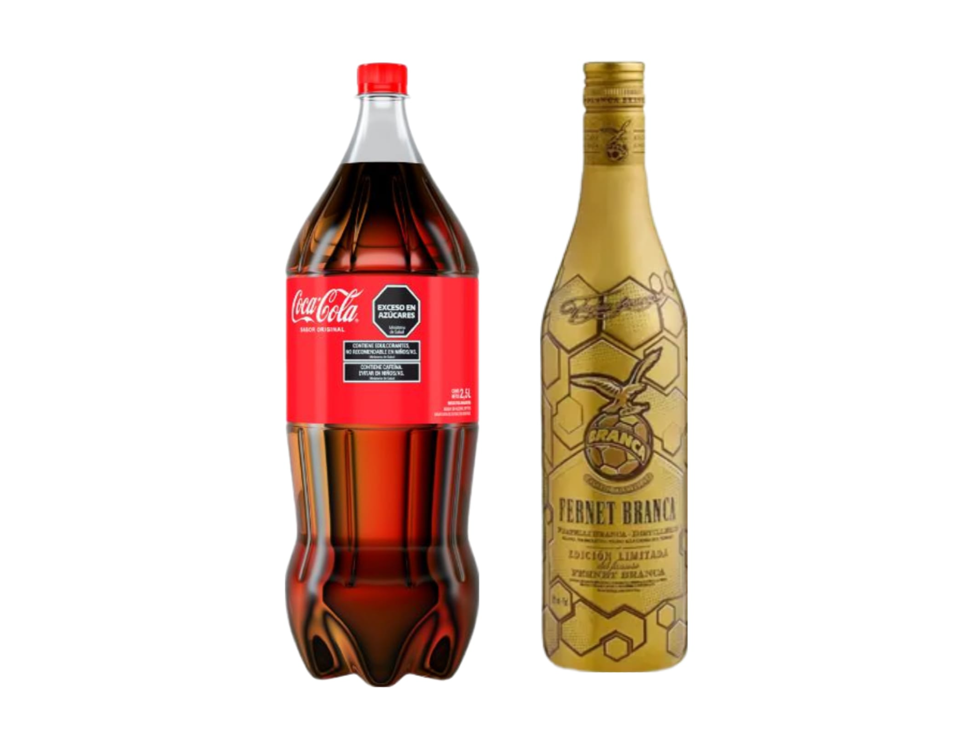 X1 BRANCA MUNDIAL + X1 COCA 2.5 LTS