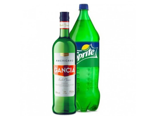 X1 UNID GANCIA 950 ML + X1 UNID SPRITE 2.25 LTS