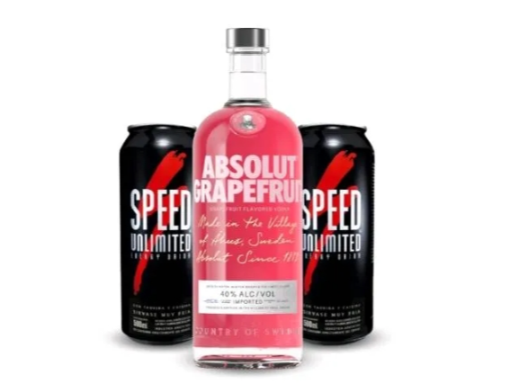 X1 UNID ABSOLUT FRUTOS ROJOS + X2 UNID SPEED XL