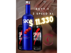 1 SKYY + 2 LATAS SPEED XL