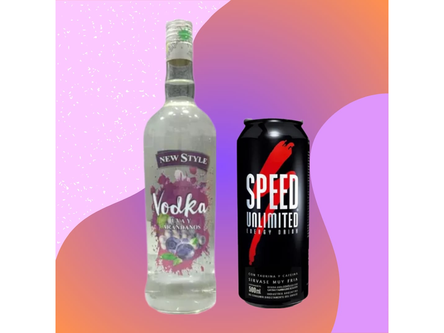 X6 UNID NEW STYLE UVA Y ARANDANOS + X12 UNID SPEED XL