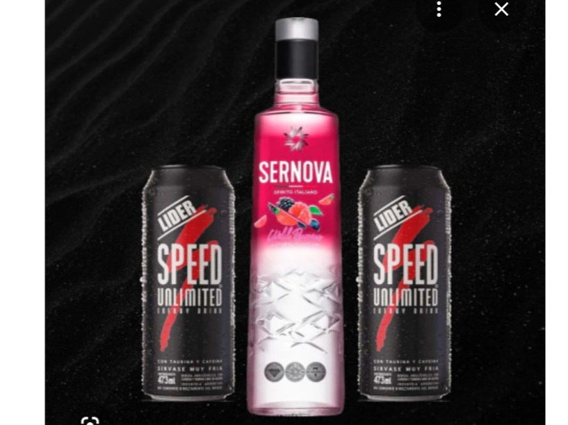 X1 UNID SERNOVA FRUTOS +X2 UNID SPEED XL
