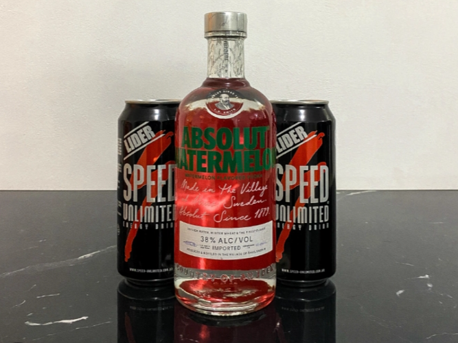 X1 UNID ABSOLUT SANDÍA+ X2 UNID SPEED XL