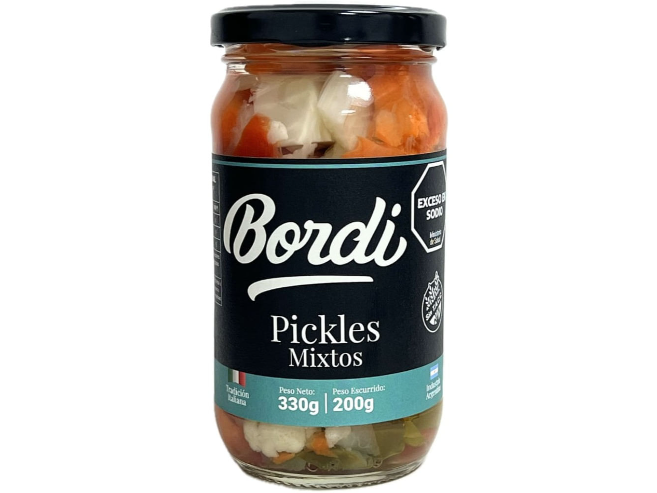 X1 UNID PICKLES EN VINAGRE 200 GR