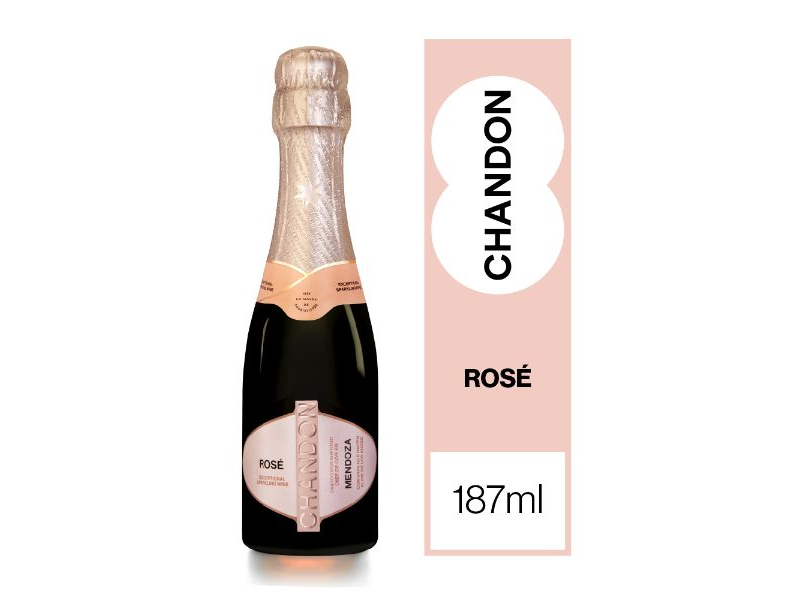X6 UNID MINI CHANDON ROSE 187 ML
