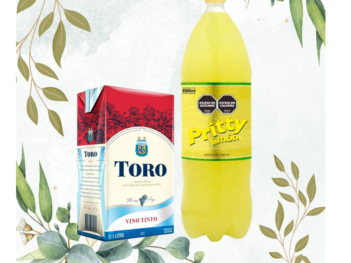 X1 UNID TORO TINTO + X1 UNID PRITY 2.25 LTS