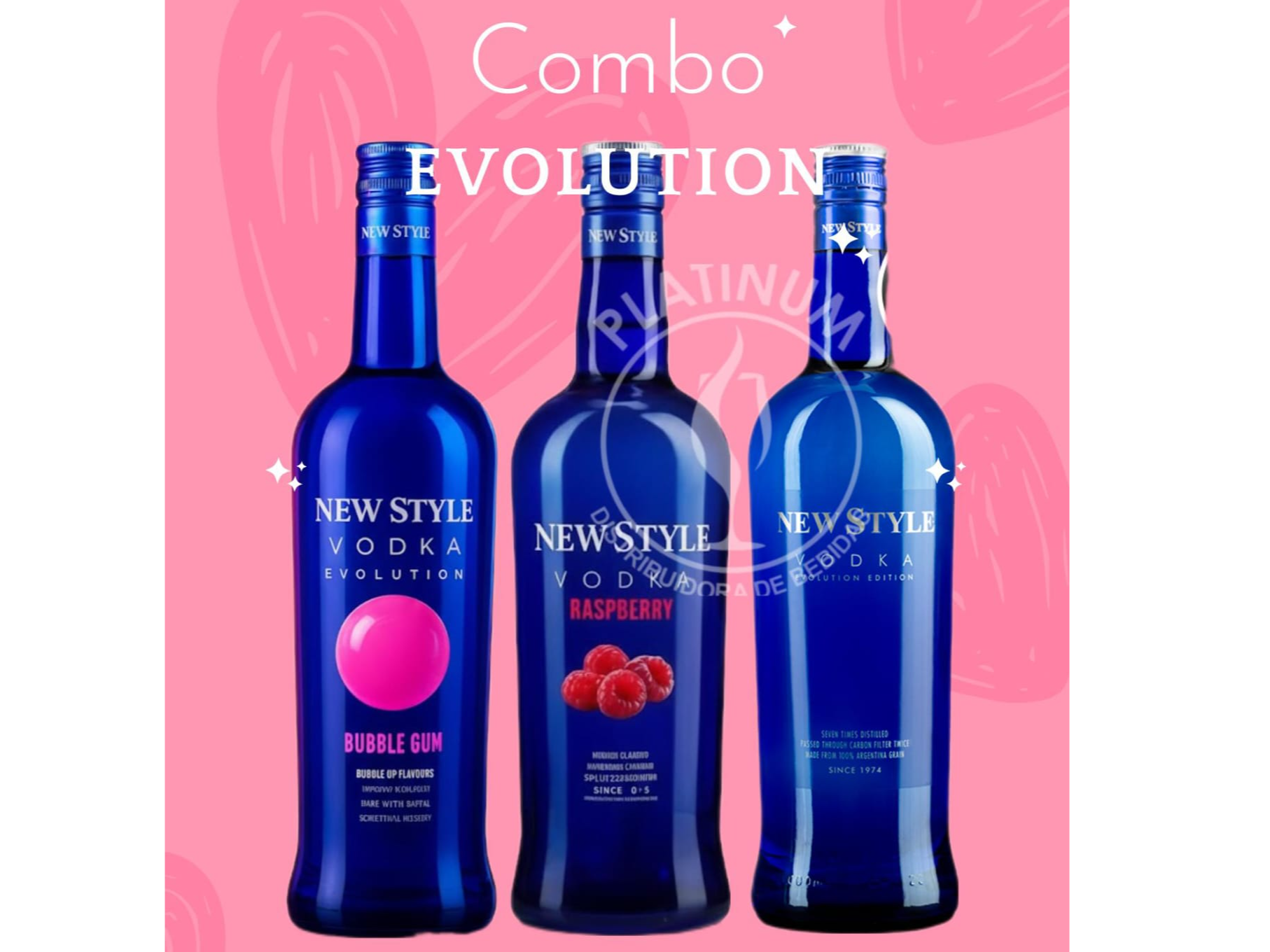 X12 UNID VODKA EVOLUCIÓN SABOR SURTIDO O IGUAL