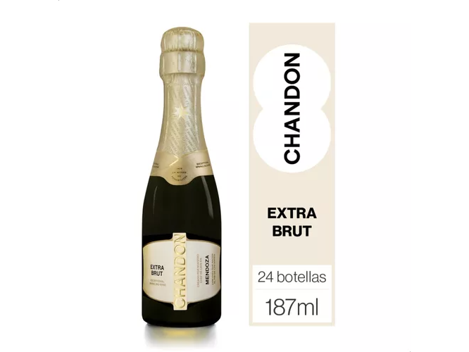 X6 UNID MINI CHANDON EXTRA BRUT 187 ML