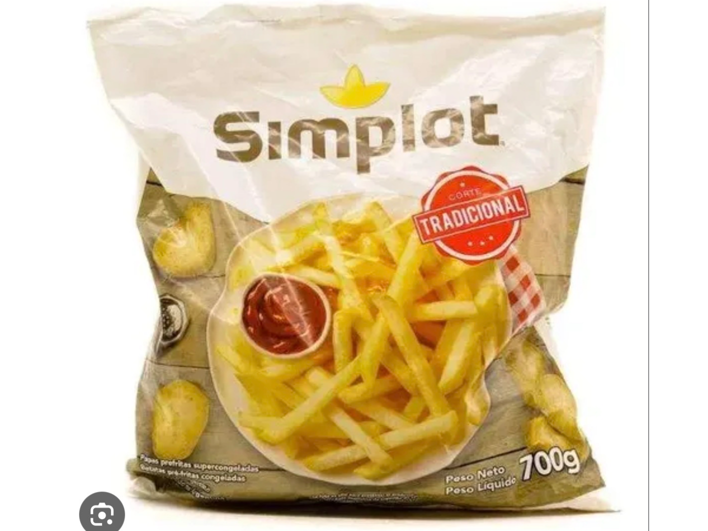 Papas Fritas Congeladas x 700gr SIMPLOC
