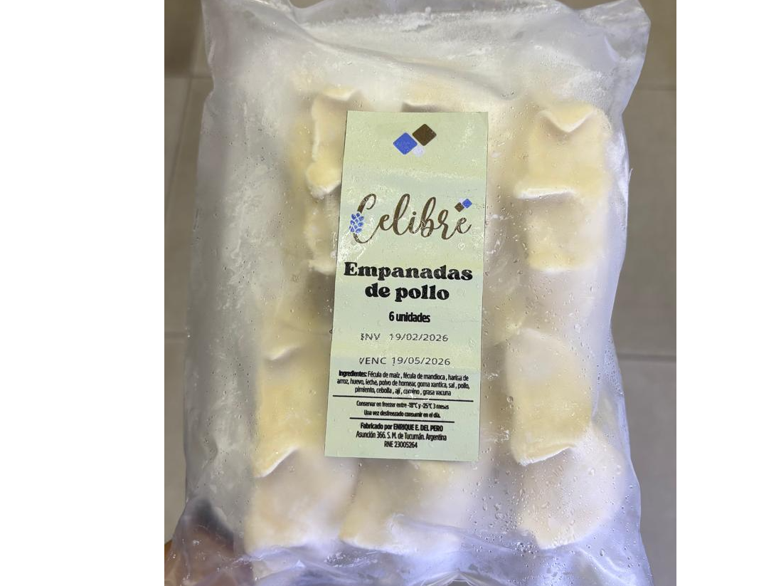 Empanadas de Carne s/tacc x 6 uni. CELIBRE