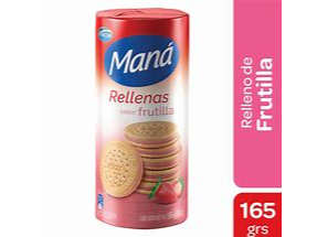 Maná Rellena sabor FRUTILLA