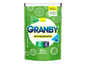 Jabon Liquido verde GRANBY MATIC  c/ bicarbonato 800ml