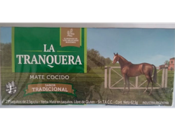 Mate cocido LA TRANQUERA 25 uni.