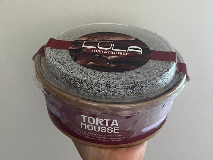 POSTRE " TORTA MOUSSE"  (SIN TACC)