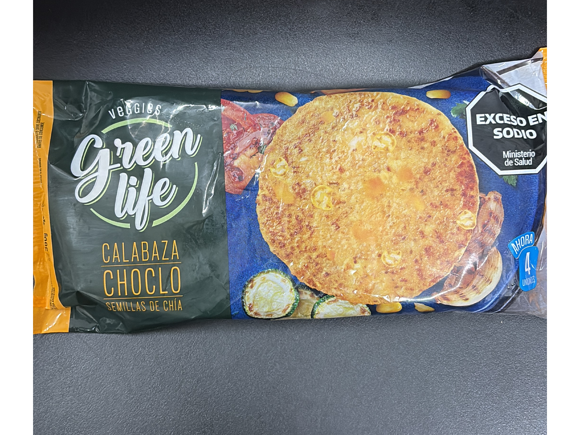 Hamburguesa Veggies Green Life Calabaza/ Choclo x 4 uni.