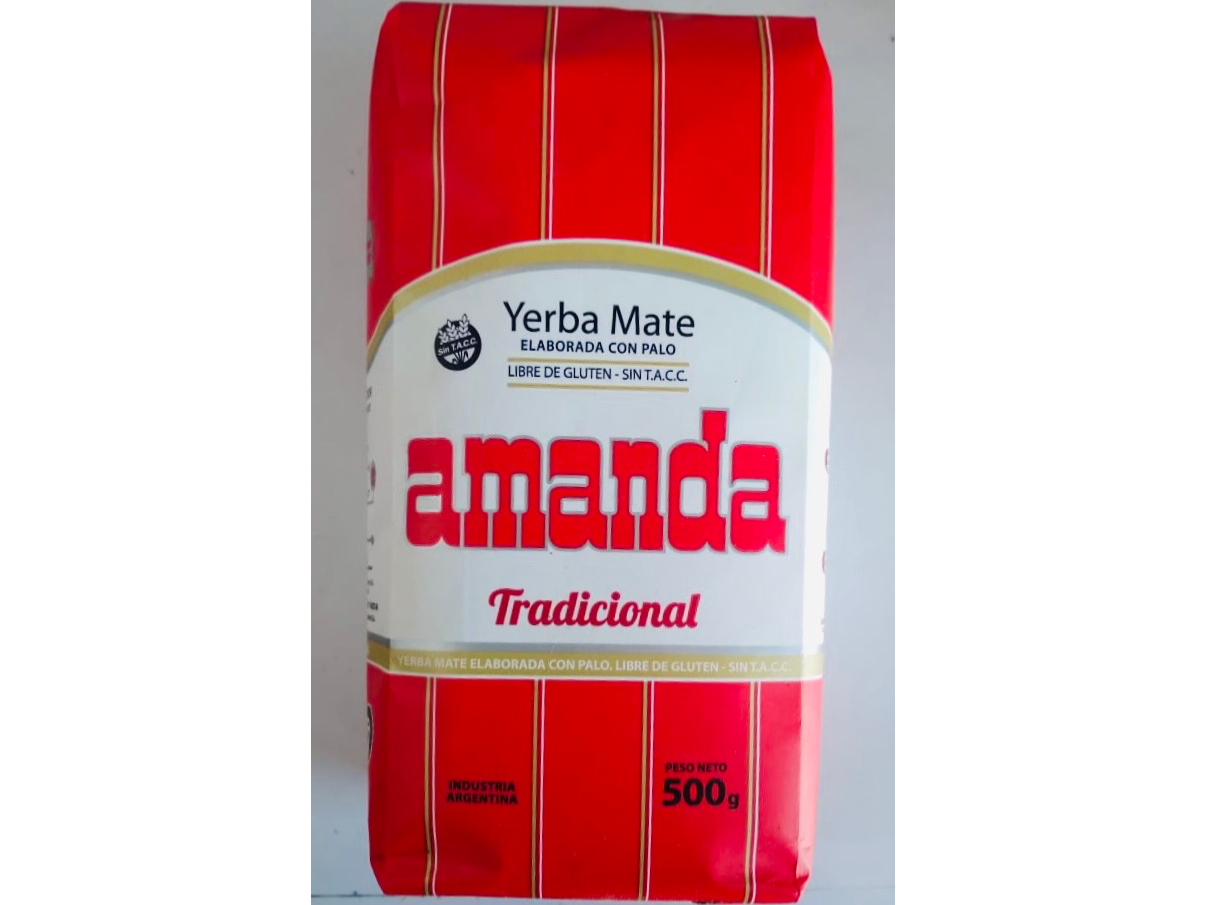Yerba mate AMANDA 500gr