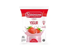 Yogur Bebible Entero FRUTILLA 900ml. La Serenisima