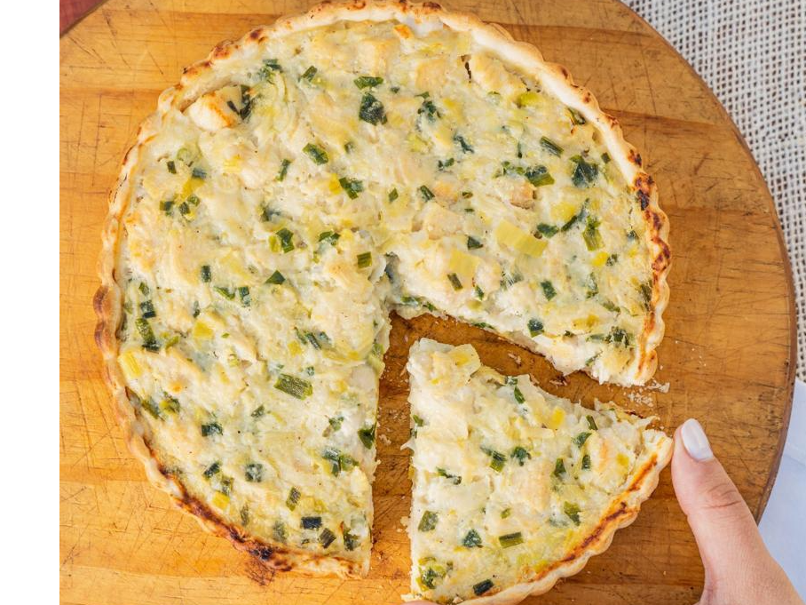 Tarta Pollo y Puerro (CHUY)