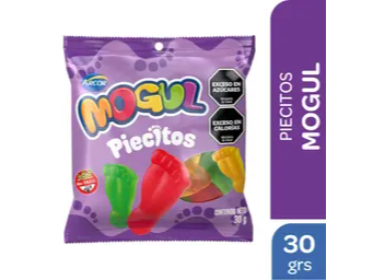 Gomitas MOGUL PIECITOS X 30GR