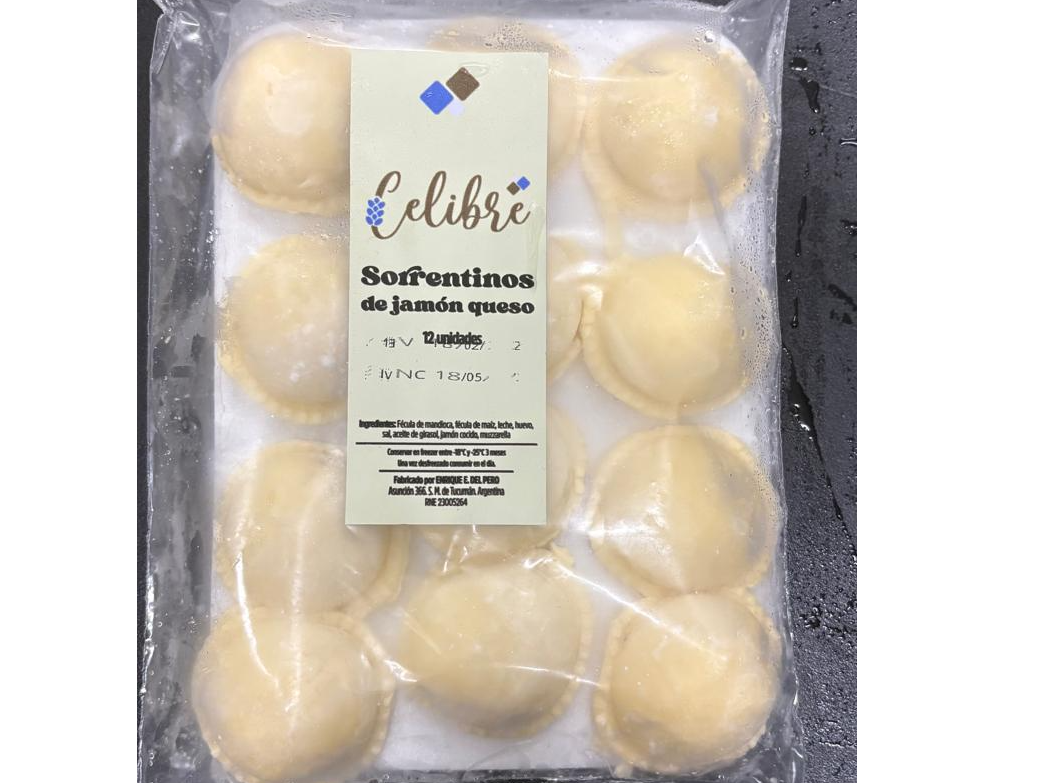 Sorrentinos de Jamon y Queso x 12 uni. CELIBRE